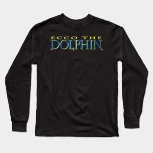 Ecco the Dolphin Logo Long Sleeve T-Shirt